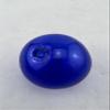 3 Pieces Cobalt Blue Decorative Reproduction Blown Glass Float Fishing Buoy Ball (4" Diameter) view 2
