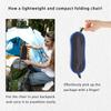 Camping Chair Folding Chairs Lawn Chairs Ultralight Camping Chair With Handbag Outdoor Portable Folding Chair For Picnic Beach Travel Hiking Fishing Chairs Folding Chair Camp Chair Moon Chair ( Color view 4
