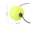 Anneome Set Elastic Speeds Training Ball Boxing Reaction Speed Ball Safe Comfortable Fitness Supply view 2