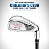 3-12 Junior Golf Club Iron Kids Beginner Golf Clubs No. 7 NSR Iron Golf Drivers for Boys Girls Golf (for 9-12Y,Black) view 3