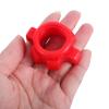 4Pcs Dumbbell Spinlock Collars - Barbell Rod Nut Collars Non-Slip Dumbbell Bar Nut Screw Clamps for Fixed Fitness Equipment Weight Training view 3