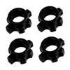 4 Pcs fitness barbell collar dumbbel non-slip gym machines for home belt ring dumbbell bar screw Lavalier barbell nut cap dumbbell hexagon nut dumb bells household view 1