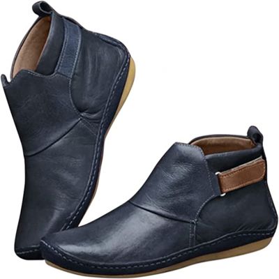 Cowboy Boots For Women Mid Calf Green Women's Western Mid Calf Round Toe Fashion Cowgirl Boots Pull On Cowboy Ankle Boots Short Booties Walking Shoes For Ladies