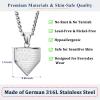 Sentimental Home Plate Baseball Gift with Box | To My Son Necklace From Mom Dad Parent Stainless Steel American Flag Scripture Birthday Christmas Gift for Men Silver Bible Verse Philippians 4:13 view 4