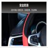 FUERU Car Steering Wheel Cover Set Car Steering Wheel Cover 14.5-15 Inches Genuine Leather Comfortable Shock-Absorbing Car Interior (Color : 4#) view 2