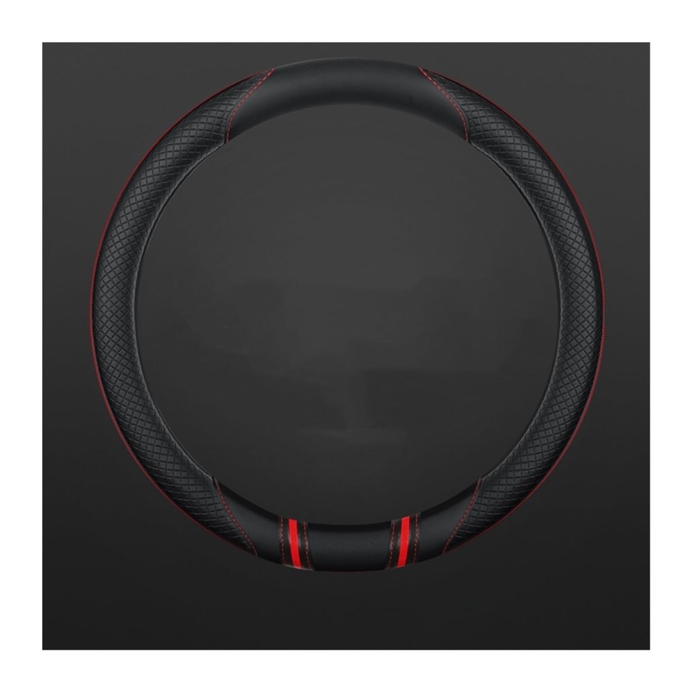 FUERU Car Steering Wheel Cover Set Universal Car Steering Wheel Cover Genuine Leather Fashion Beautiful Exquisite Car Interior Gifts (Color : 3#)