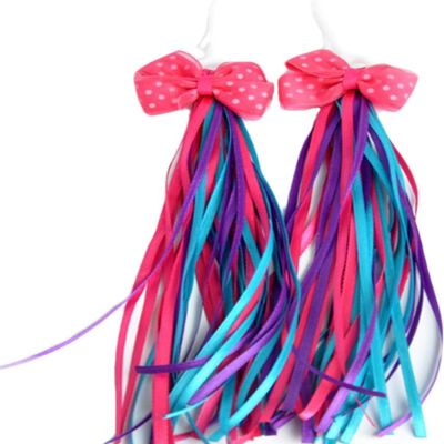 WEAREZ 1 Pair of Children's Bicycles Bicycles, Scooters Bow Tassels Ribbons, Ribbons