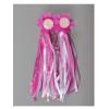 WEAREZ Kids Bike Handlebar Streamers, Children Scooter Handlebar Colorful Tassel Ribbon Bicycle Grip Accessories(1pair) view 2