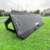 Norge Eik SteelRebound: Stainless Steel Soccer Rebounder with HDPE Board - Enhanced Rebound Performance, Stability, and Durability (Black) view 1