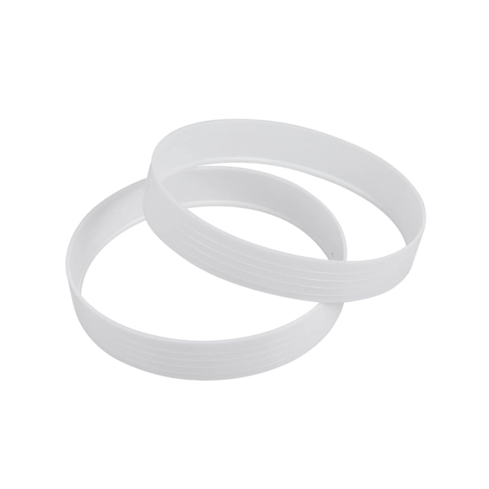 2pcs Putter putt Out an Fittings Accessories Plastic Ring Putting Cup Rings White Golf Hole