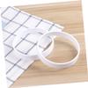 2pcs Putter putt Out an Fittings Accessories Plastic Ring Putting Cup Rings White Golf Hole view 4