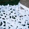 ACHZYFT DIY White Camouflage Net Military Durable Camo Netting with Mesh Decoration Sunshade Camping Hunting Shooting Snow Hidden Net (Customized Size) 4 * 8M,5 * 8M,6 * 8(Size:4mX10m) view 3