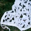 ACHZYFT DIY White Camouflage Net Military Durable Camo Netting with Mesh Decoration Sunshade Camping Hunting Shooting Snow Hidden Net (Customized Size) 4 * 8M,5 * 8M,6 * 8(Size:4mX10m) view 4