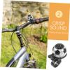 BESPORTBLE Professional Bike Bell Portable Cycling Bell Loud Ring Safety Warning for Boys and Girls Adults Multi-Function Accessory Random Style view 4