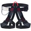 HandAcc Caving & Rappelling Safety Belt for Ziplining, Fire Rescuing & Tree Climbing - Half Body Belt for Women & Men view 1