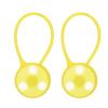 PATIKIL LED Running Light, 2 Pack Silicone Rope Bike Safety Light Running Lights for Runners, Cycling, Dog Walking, Yellow view 1