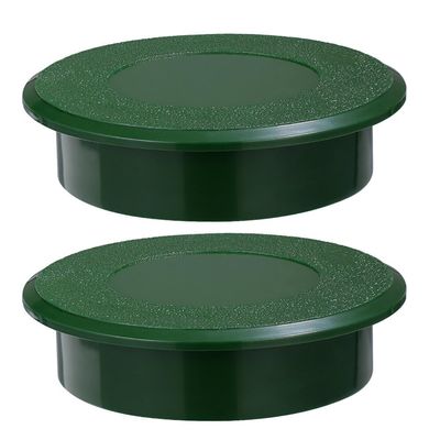 BESPORTBLE 2pcs Green Hole Cup Cover Plastic Child Screen Outdoor