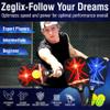 Zgelix Pickleball Paddles Set - Lightweight Fiberglass Paddles (7.88 Oz) with Sweat-Absorbing Anti-Slip Grip - Complete Set with Balls, Cooling Towels, Grip Tape, Ball Retrievers & Durable Carry Bag view 4