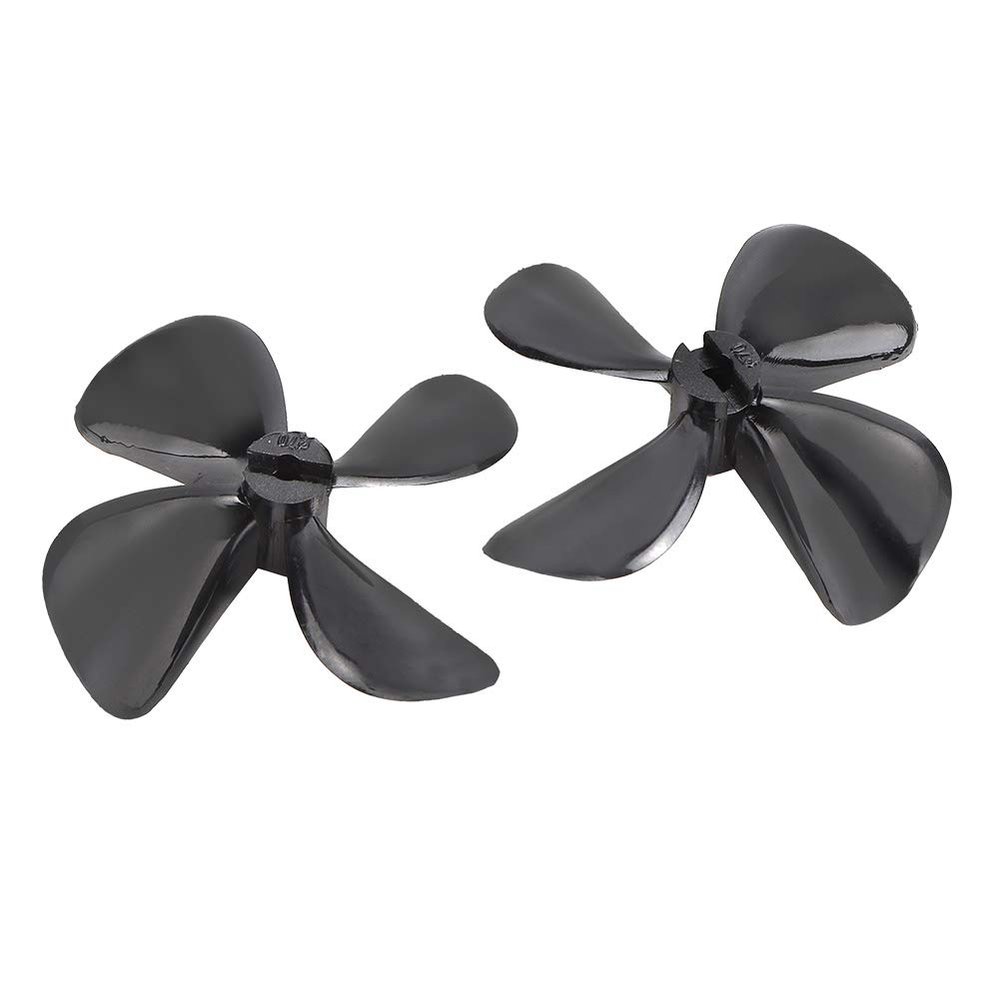 Socobeta Boat 4Blades Propeller, Boat Propeller Small Convenient to Install 4 Blade Propeller Boat Props for Underwater Propeller