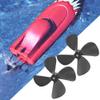 Socobeta Boat 4Blades Propeller, Boat Propeller Small Convenient to Install 4 Blade Propeller Boat Props for Underwater Propeller view 2