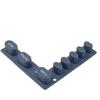 Concept 2 Elastomeric Keypad for PM5 Monitors 2425 Gray view 1
