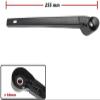 HBZYD Rear Windshield Wiper Arm Blade Set,Fit for Sk-oda Yeti Hatchback 2009 Onwards 280mm Rear Windshield Wiper Blade and Arm Replacement view 2