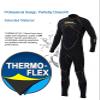 clhjinruoliu Diving Suit 5MM Neoprene Wetsuit for Men Back Zipper Scuba Diving Underwater Hunting Surfing Clothes Pants Keep Warm Wetsuit,XL view 2
