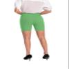Work Causal Tulip-Hem Pull-On Dress Career Shorts with Two Front Pockets (US, Alpha, Medium, Regular, Regular, Summer Green) view 3