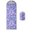 AILONEN Rainbow Sleeping Bag for Girls Women, 3 Seasons Adult Teens Travel Camping Hiking Outdoor Waterproof & Lightweight Sleeping Bag,with Compact Carrying Bag view 1