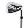 MAZEL Golf Individual Iron 1,2,3,4,5,6,7,8,9, Golf Iron with Steel Shafts for Right Handed Golfers (Stainless Steel,Black Silver, 8 Iron, Stiff, Right) view 1