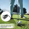 MAZEL Golf Individual Iron 1,2,3,4,5,6,7,8,9, Golf Iron with Steel Shafts for Right Handed Golfers (Stainless Steel,Black Silver, 8 Iron, Stiff, Right) view 3