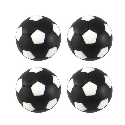 Table Soccer Foosballs | Replacement 4 Pack | Mini Table Soccer | Regular Size Foosball | Tabletop Games