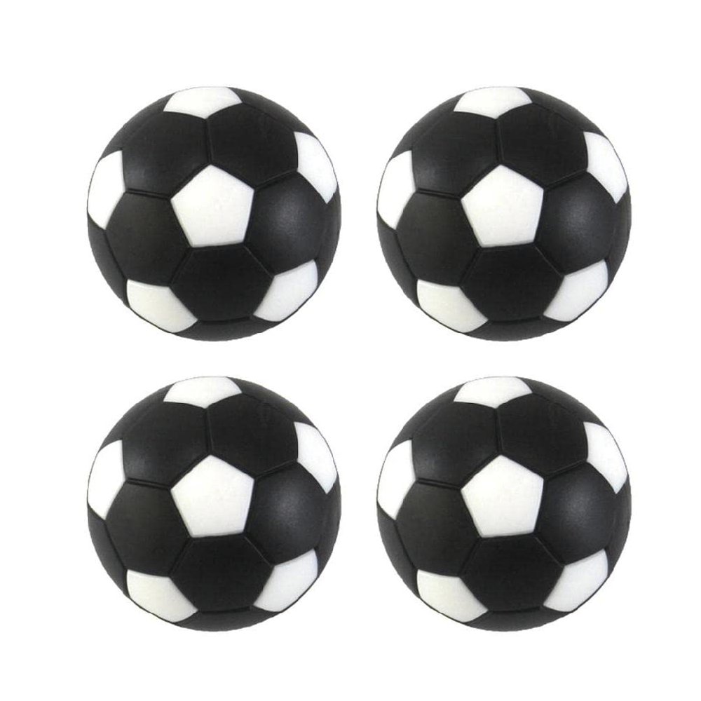 Table Soccer Foosballs | Replacement 4 Pack | Mini Table Soccer | Regular Size Foosball | Tabletop Games