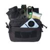 IDOGEAR Tactical Drop Dump Pouch Dangler Pouch Vest Admin Pouch Molle Utility Tool Organizer Pouch with Hook and Loop Panel for JPC AVS CPC Vest for Outdoor Sports (Black) view 3