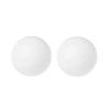 2 Pcs Table Soccer Foosballs Replacement Balls Mini White Official Foosball Replacement Parts Resin Balls Decor view 1