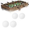 2 Pcs Table Soccer Foosballs Replacement Balls Mini White Official Foosball Replacement Parts Resin Balls Decor view 2