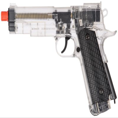 GoldenBall x WellFire 460 FPS 1911 CO2 Non-Blowback Pistol (Clear)