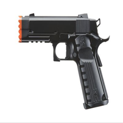 Golden Eagle 3316 Hi-Capa Metal Airsoft Pistol w/Vented Slide- 300 FPS, Color Black/Gold
