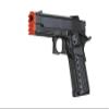 Golden Eagle 3316 Hi-Capa Metal Airsoft Pistol w/Vented Slide- 300 FPS, Color Black/Gold view 3