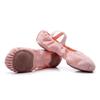 IWOWHERO Cross Elastic Ballet Shoes Lightweight Professional Slip Sole Pink Size 42 view 1