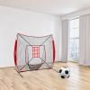 Toddmomy Soccer Training Net for Football Practice Rebound Net for Indoor and Outdoor Use for Skill Improvement and Accuracy Training Lightweight and view 3