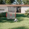 Toddmomy Soccer Training Net for Football Practice Rebound Net for Indoor and Outdoor Use for Skill Improvement and Accuracy Training Lightweight and view 4