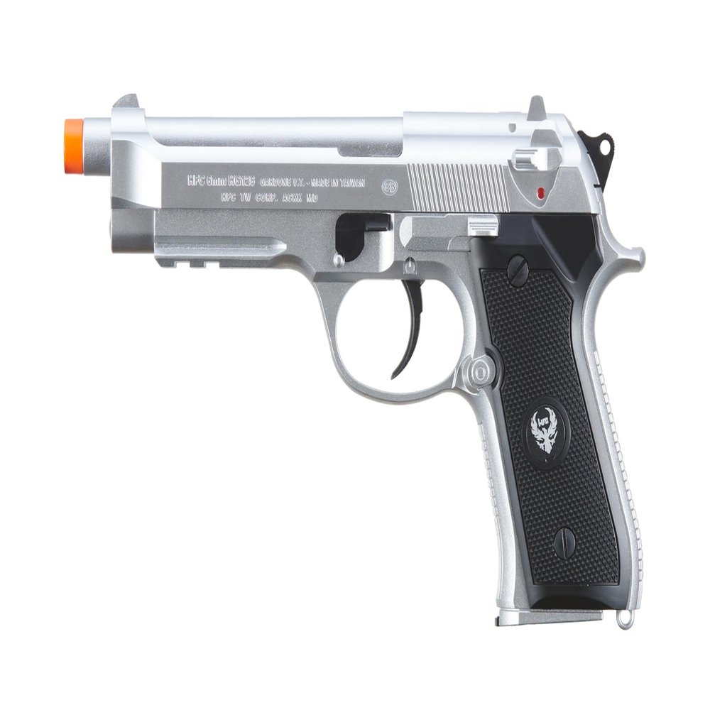 HFC Steel Bereta M9 300 FPS Green Gas Powered Airsoft Pistol