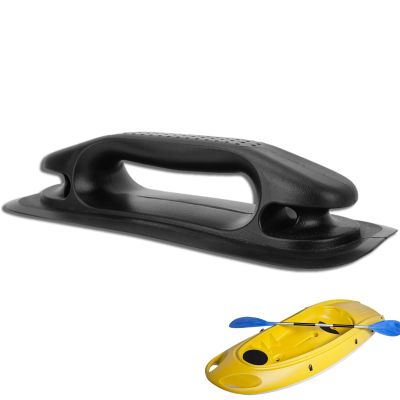 Agatige Boat Grab Handle, Boat Grab Bar PVC Grab Handle Craft Parts Handrail Polished Grip Hand for Inflatable Rubber Dinghy Raft Kayak Fishing Boat Accessory