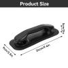 Agatige Boat Grab Handle, Boat Grab Bar PVC Grab Handle Craft Parts Handrail Polished Grip Hand for Inflatable Rubber Dinghy Raft Kayak Fishing Boat Accessory view 2