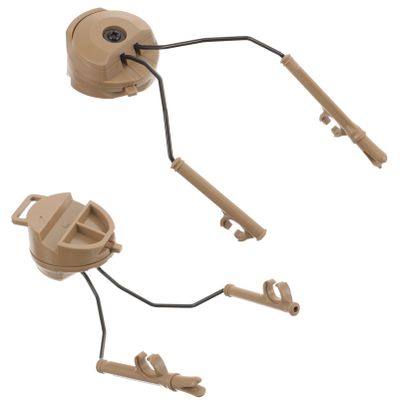 BESPORTBLE 1pair Outdoor Helmet Headphone Rack Rail Design Multi-Functional Earphone Holder for Sports and Gaming
