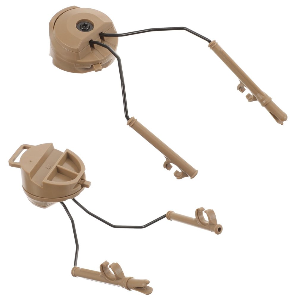 BESPORTBLE 1pair Outdoor Helmet Headphone Rack Rail Design Multi-Functional Earphone Holder for Sports and Gaming