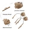 BESPORTBLE 1pair Outdoor Helmet Headphone Rack Rail Design Multi-Functional Earphone Holder for Sports and Gaming view 3