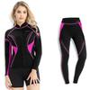 GoldFin Women Wetsuit Top & Pants, 2mm Neoprene Wetsuit Jacket and Pants for Water Sports Diving Surfing Swimming in Cold Water (Tops 3XL, Pants 3XL) view 1