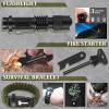 Gifts for Men Fathers Day Dad Husband Boyfriend Him, Survival Kits, 14 in 1 Survival Gear Camping Essentials Cool Gadgets for Camping Hiking Wilderness Adventures and Disaster Preparedness view 4